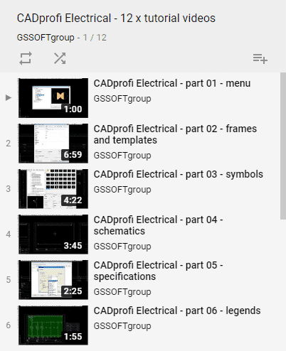 CADProfi Electrical