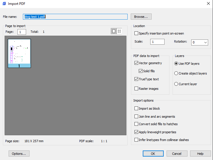 PDF to DWG converter - How to convert CAD files
