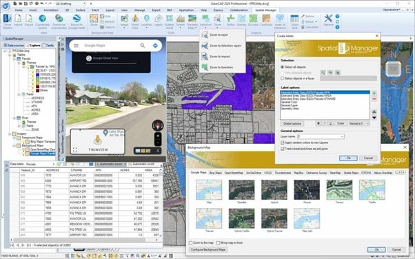 Spatial Manager 9 for GstarCAD 2024 is released