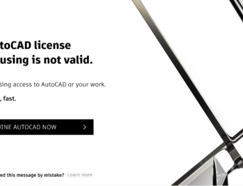 ‘Your AutoCAD license is not valid’ – how to fix?